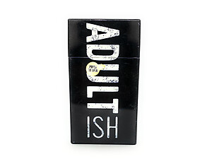Colorful Plastic Design Cigarette Hard Case Pack Holder Fits 100's