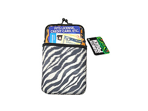 Colorful & Fun Neoprene Cigarette Pouch with Snap Clasp Closure