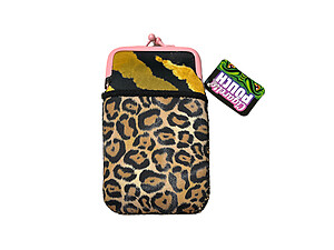 Colorful & Fun Neoprene Cigarette Pouch with Snap Clasp Closure