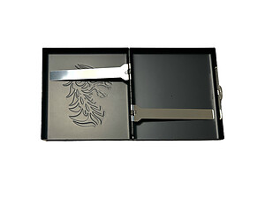 Black Dragon Stainless Steel Cigarette Case for Kings
