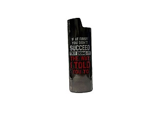 The Way I Told You Epoxy Metal Lighter Case Cover Holder