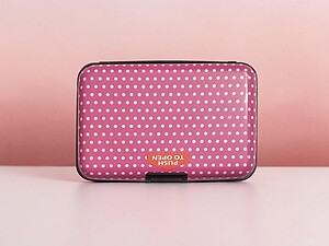 Colorful Aluminum Wallet Credit Card Holder