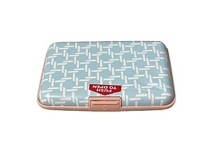 Fashionable Aluminum Wallet Credit Card Holder