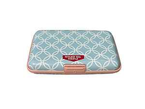 Fashionable Aluminum Wallet Credit Card Holder