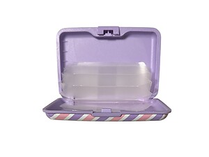 Fashionable Aluminum Wallet Credit Card Holder