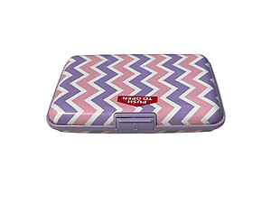 Fashionable Aluminum Wallet Credit Card Holder