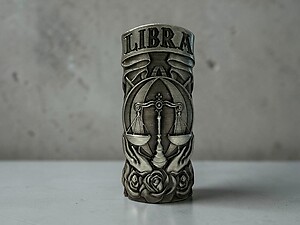 Libra Zodiac Astrology Lighter Case Fits Bic Lighters