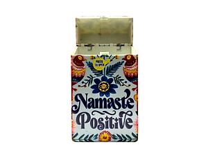 Colorful Plastic Design Cigarette Hard Case Pack Holder Fits 100's