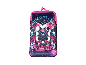 Fun & Colorful Neoprene Cigarette Pouch with Lighter Holder