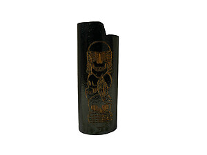 Wood Laser Etched Lighter Case Cover Holder Fits Bic Lighters