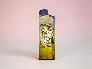 Sunshine Country Thang Epoxy Metal Lighter Case