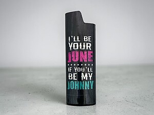 June Country Thang Epoxy Metal Lighter Case