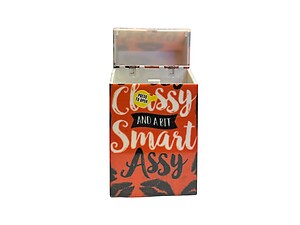 Colorful Plastic Design Cigarette Hard Case Pack Holder Fits 100's