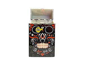 Colorful Plastic Design Cigarette Hard Case Pack Holder Fits 100's