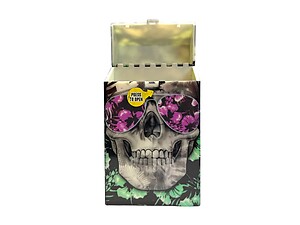 Colorful Plastic Design Cigarette Hard Case Pack Holder Fits 100's