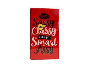 Colorful Plastic Design Cigarette Hard Case Pack Holder Fits 100's