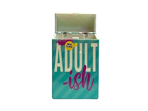 Colorful Plastic Design Cigarette Hard Case Pack Holder Fits 100's