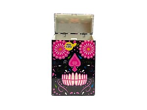 Colorful Plastic Design Cigarette Hard Case Pack Holder Fits 100's