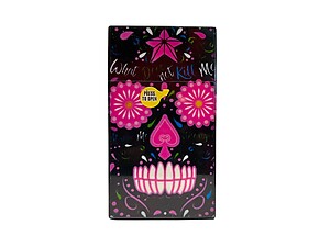 Colorful Plastic Design Cigarette Hard Case Pack Holder Fits 100's