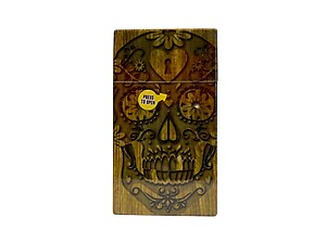 Colorful Plastic Design Cigarette Hard Case Pack Holder Fits 100's