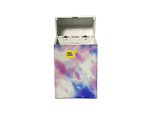 Tye Dye Plastic Design Cigarette Hard Case Pack Holder Fits 100's