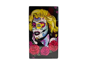 Colorful Plastic Design Cigarette Hard Case Pack Holder Fits 100's