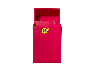 Pink Skull Plastic Design Cigarette Hard Case Pack Holder Fits 100's