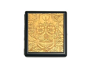 Engraved Wood Double Sided Wallet or Cigarette Case for Kings