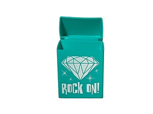 Rock On Colorful & Fun Silicone Cigarette Case Fits Kings