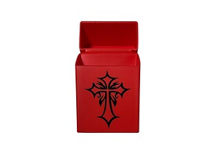 Cross Colorful & Fun Silicone Cigarette Case Fits Kings