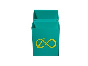 Infinity Anchor Colorful & Fun Silicone Cigarette Case Fits Kings
