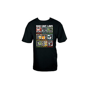 Man Cave Laws Graphic Tee