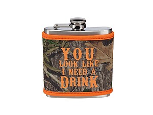 Orange Mossy Oak Coozie ~ You Look Like I Need A Drink