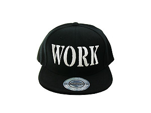 Work Black Celebrity Style Snapback Hat Cap for Men and Women