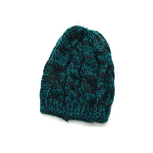 Teal Unisex Thick Winter Knit Beanie Hat Cap Headgear