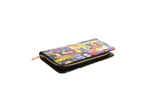 Magazine Style Fashion Zipper Clutch Wallet Book Style