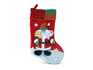 Santa Classic Luxury Christmas Stocking