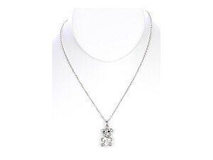 Love Teddy Bear Pendant Necklace