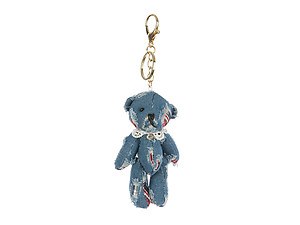 Colorful & Fun Plush Bear Bag Accessory Keychain