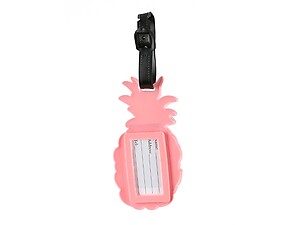 Pink Pineapple ~ Travel Suitcase ID Luggage Tag and Suitcase Label