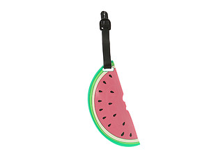 Watermelon Slice ~ Travel Suitcase ID Luggage Tag and Suitcase Label