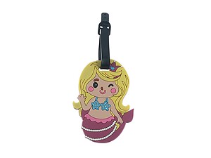 Baby Mermaid ~ Travel Suitcase ID Luggage Tag and Suitcase Label