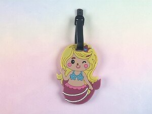 Baby Mermaid ~ Travel Suitcase ID Luggage Tag and Suitcase Label