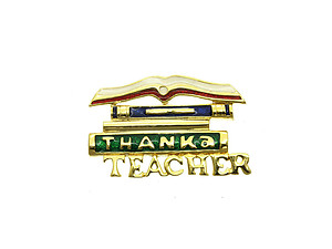 Thank a Teacher Pin & Brooch