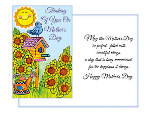 Filled With Beautiful Things ~ Mother's Day Card