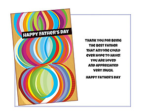 The Best Father ~ Father's Day Card