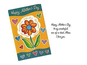 One-Of-A-Kind Mom ~ Mother's Day Card