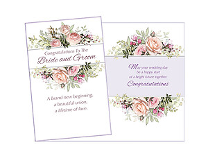 A Happy Start ~ Wedding Day Card