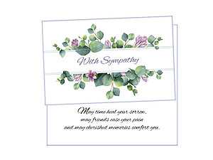 Heal Your Sorrow ~ Sympathy Card
