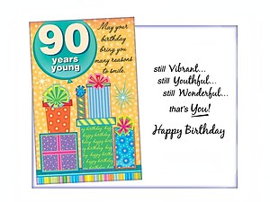 Many Reasons To Smile ~ Birthday Card ~ Single Greeting Card w/ Envelope